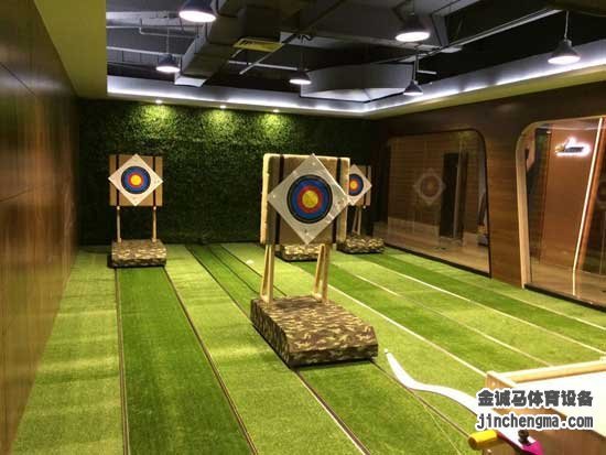 室內移動靶射箭館-射箭場館設計加盟
